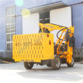 55KW wheeled mini fence post vibrating pile driver with air compressor